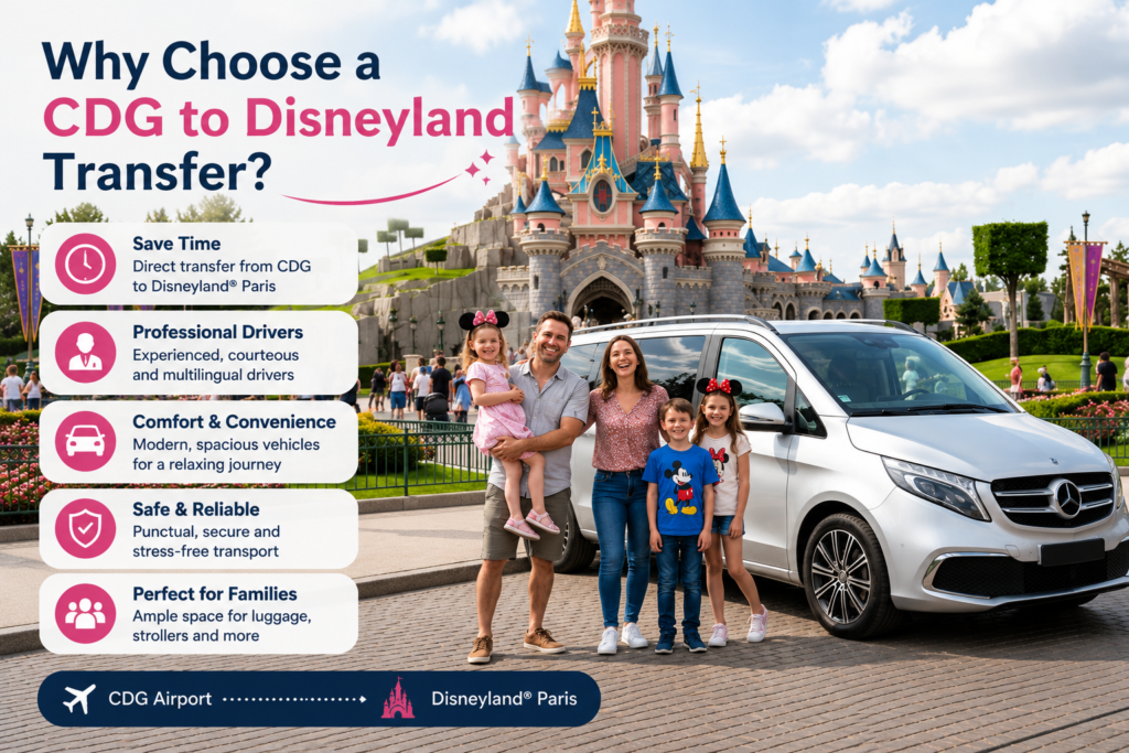 CDG to Disneyland Transfer